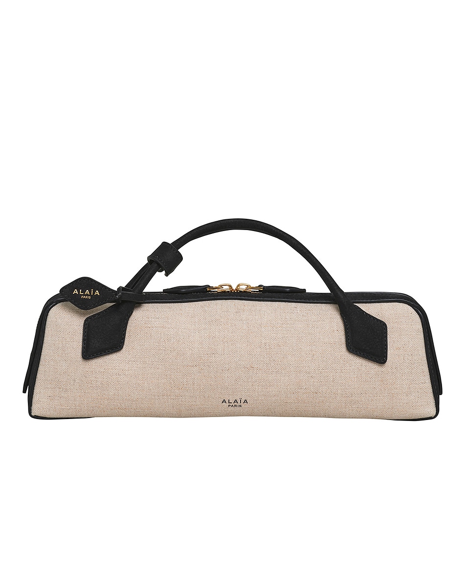 Image 1 of ALAÏA Teckel Clutch in Noir