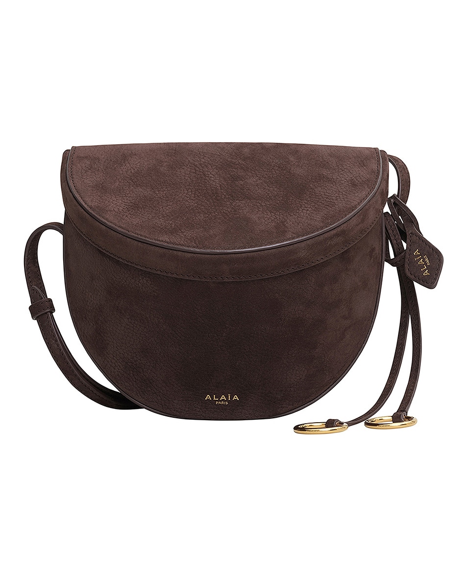 Image 1 of ALAÏA Shoulder Bag in Brun Fonce