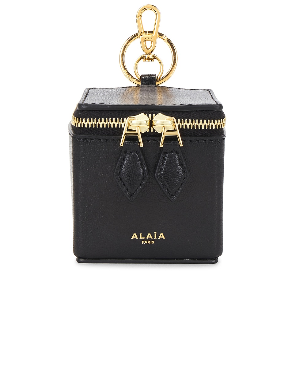 Image 1 of ALAÏA ALAΪA Coin Purse in Noir