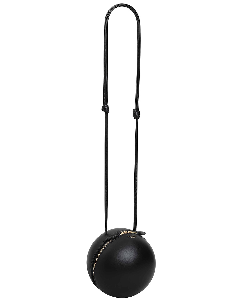Image 1 of ALAÏA Sphere Shoulder Bag in Noir