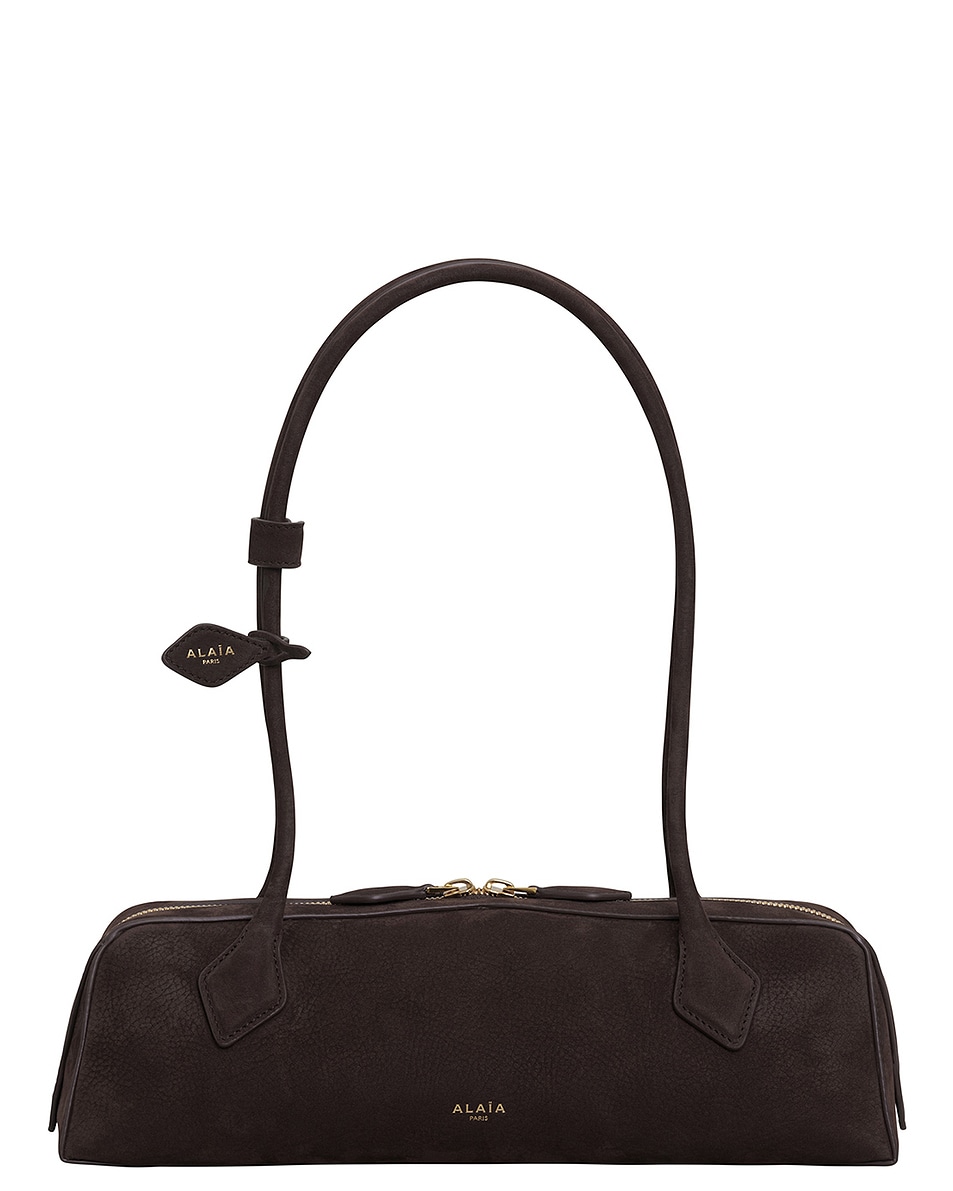Image 1 of ALAÏA Medium Teckel Bag in Anthracite