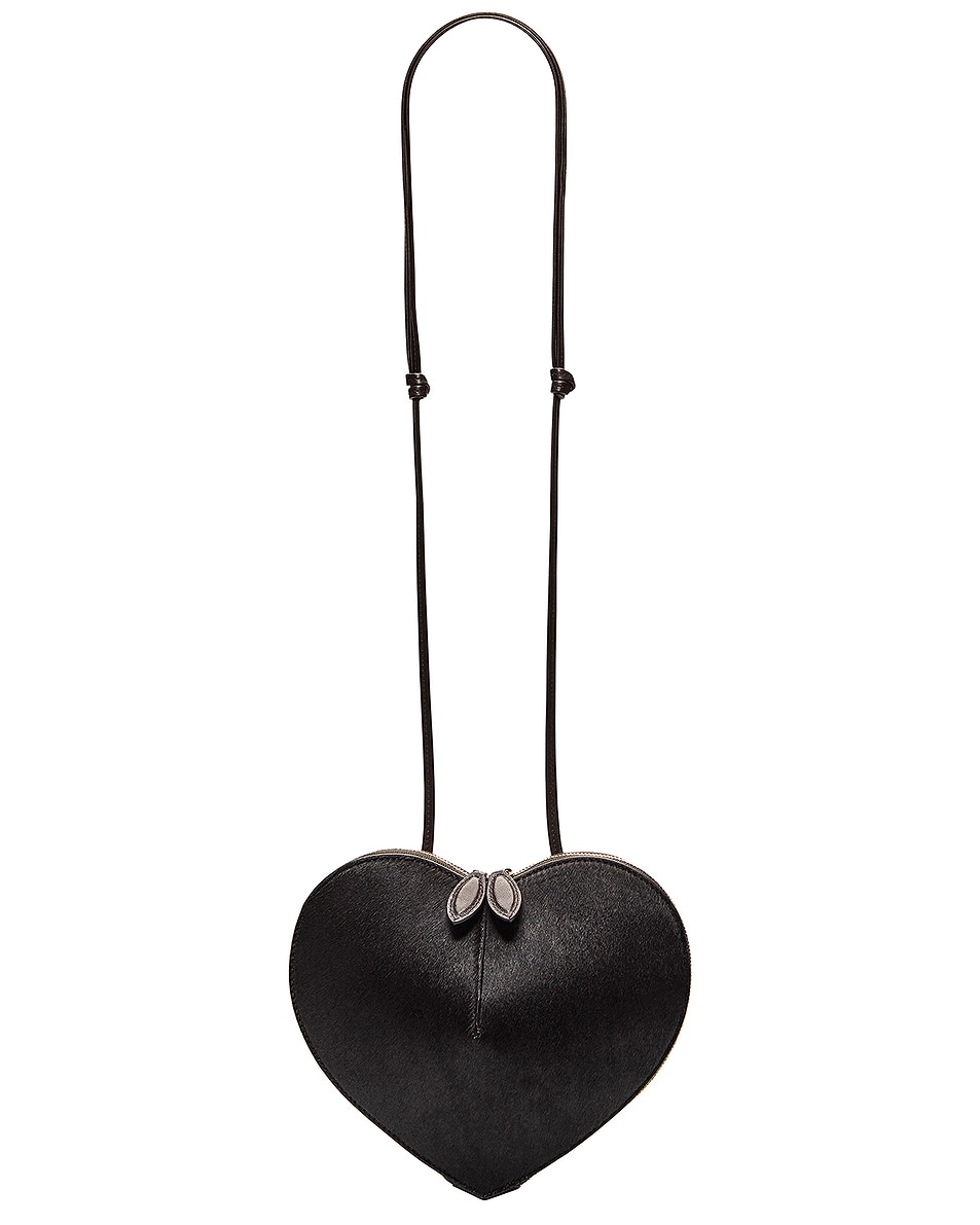 Image 1 of ALAÏA Le Coeur Shoulder Bag in Chocolat