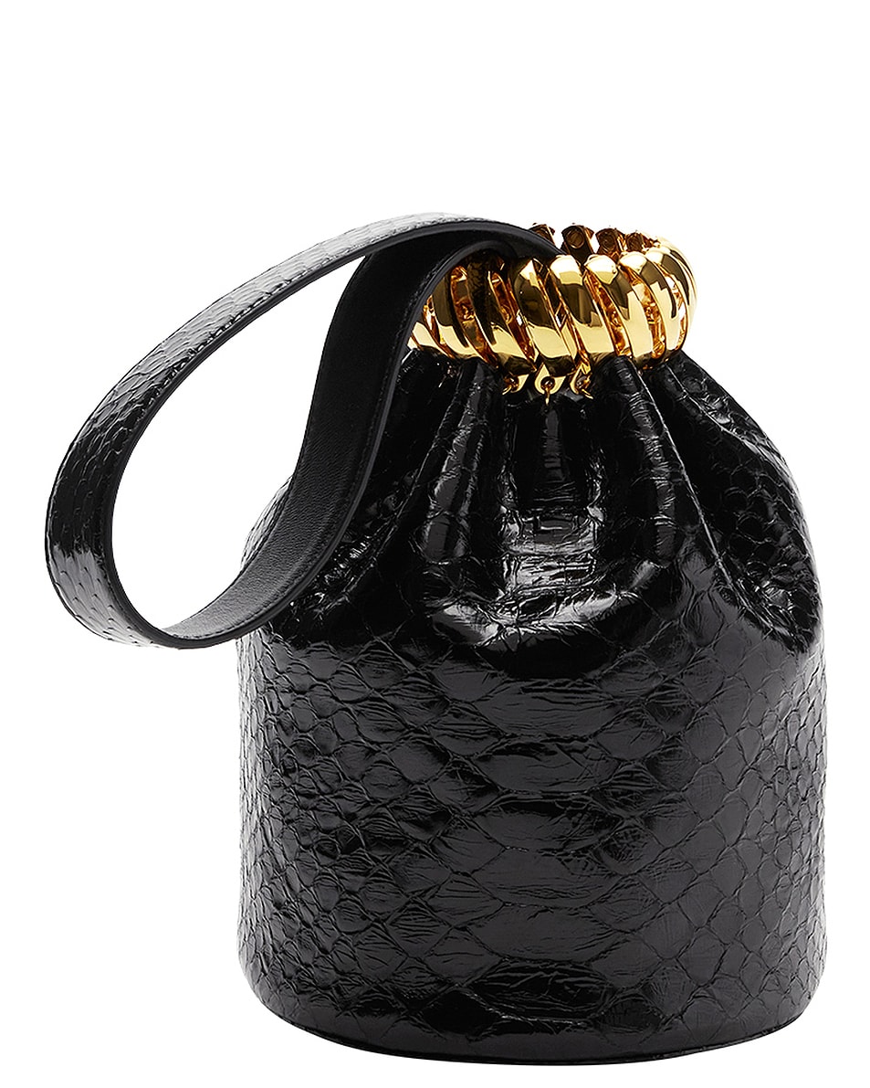 Image 1 of ALAÏA ALAΪA Bracelet Bag in Noir