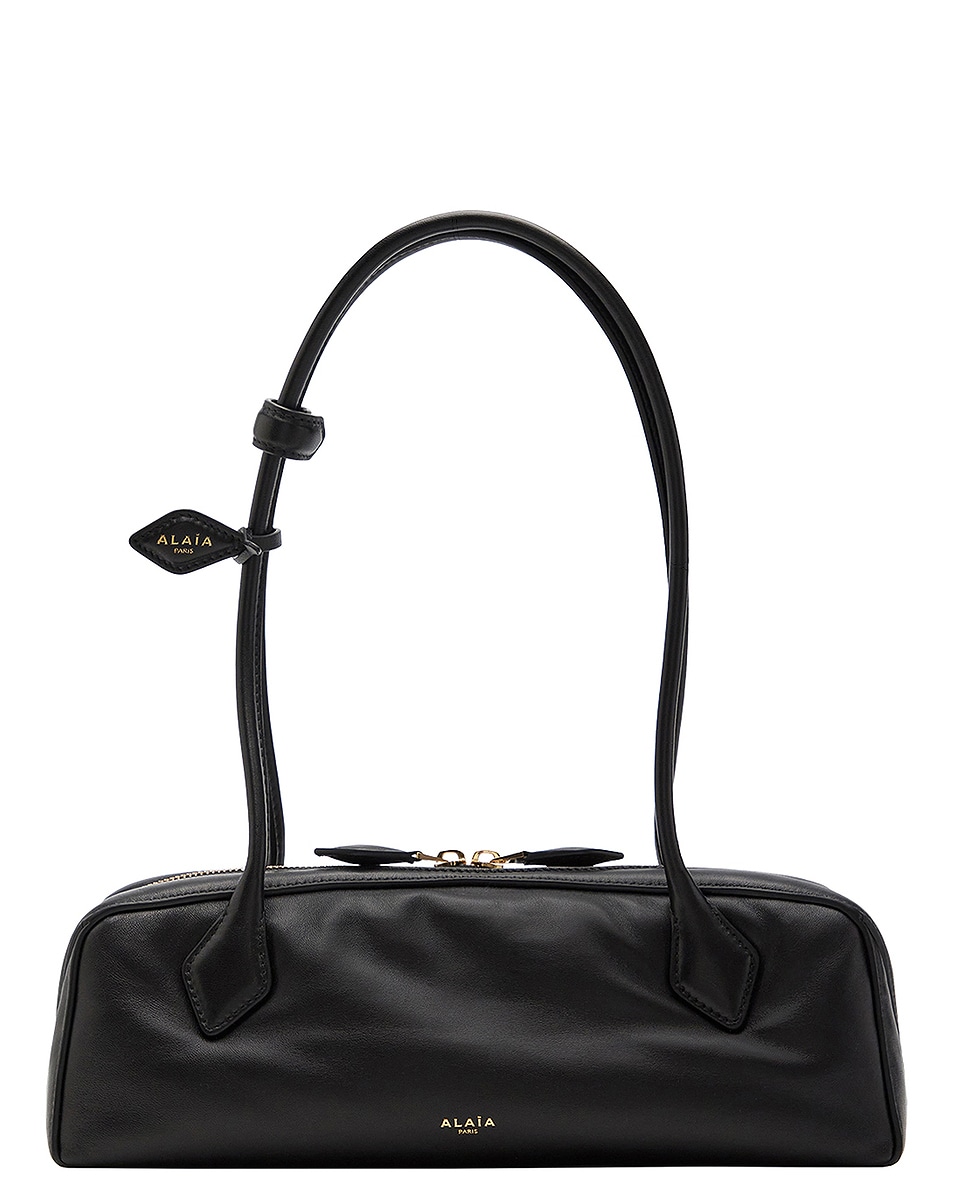 Image 1 of ALAÏA ALAΪA Medium Teckel Bag in Noir