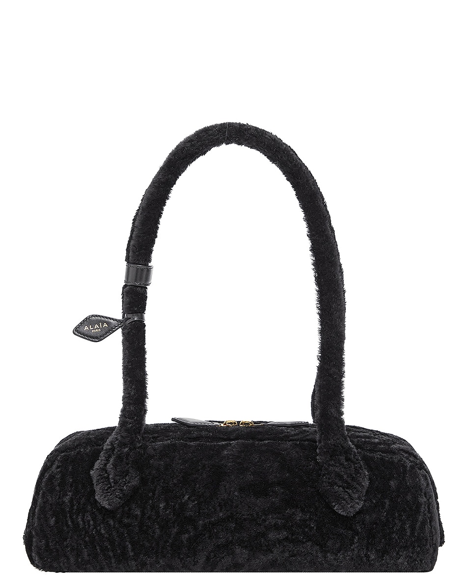 Image 1 of ALAÏA ALAΪA Medium Teckel Bag in Noir