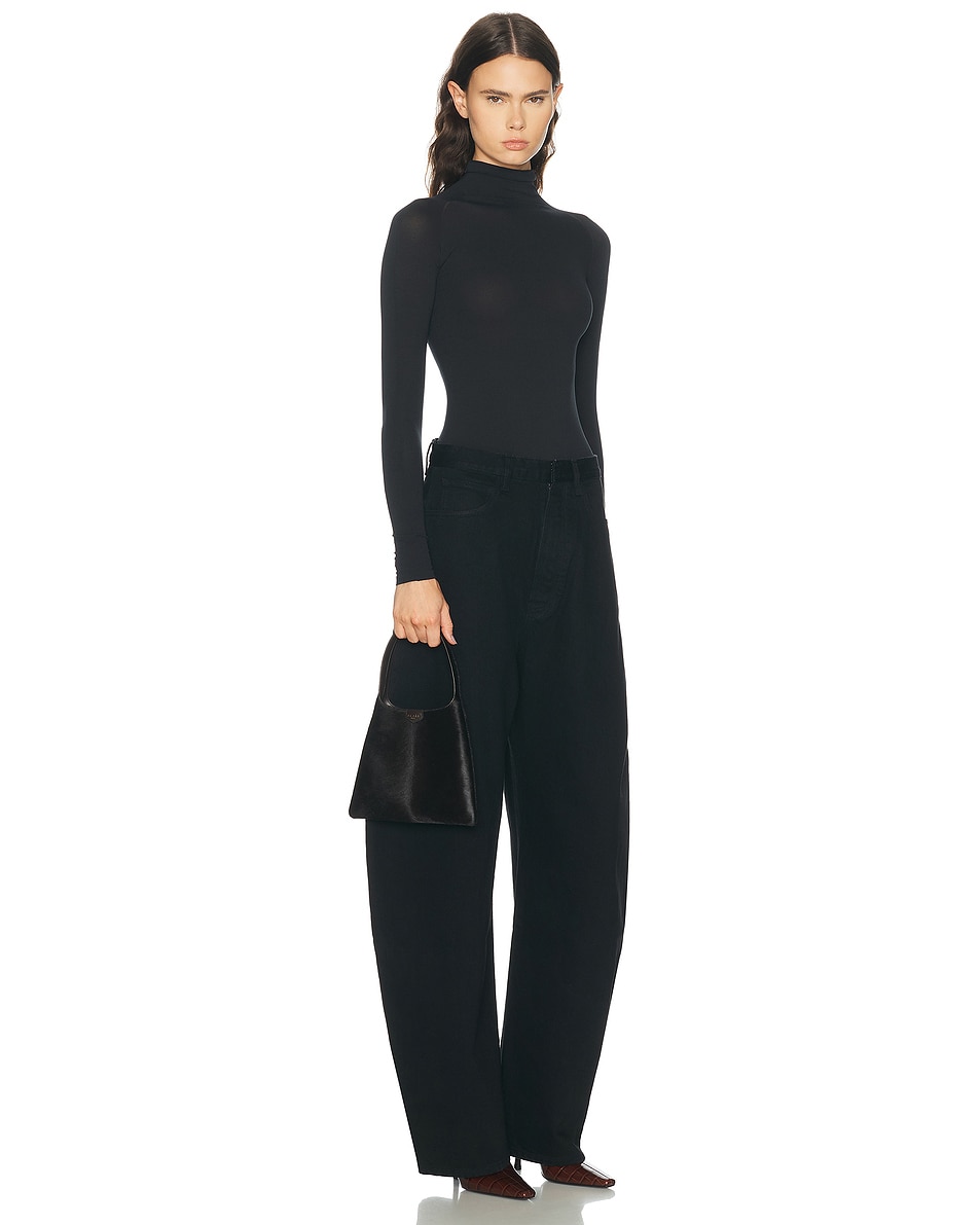 Alaïa Small Hobo Haircalf Bag