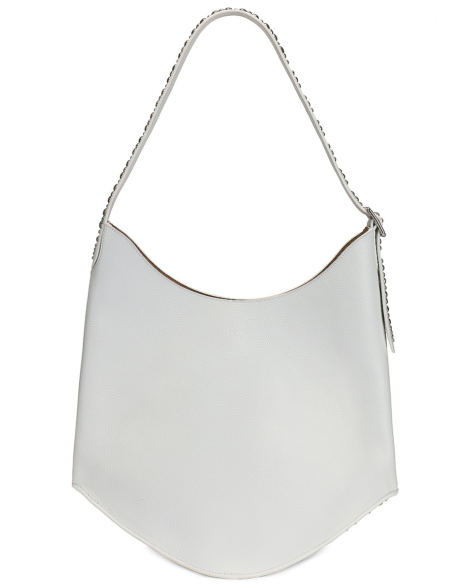 Image 1 of ALAÏA Medium Le Gail Bag in Blanc Optique