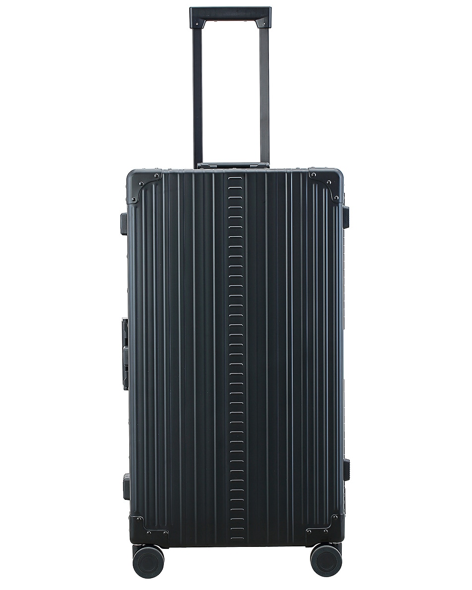 Image 1 of Aleon International Trunk Checked 30" Suitcase in Sapphire