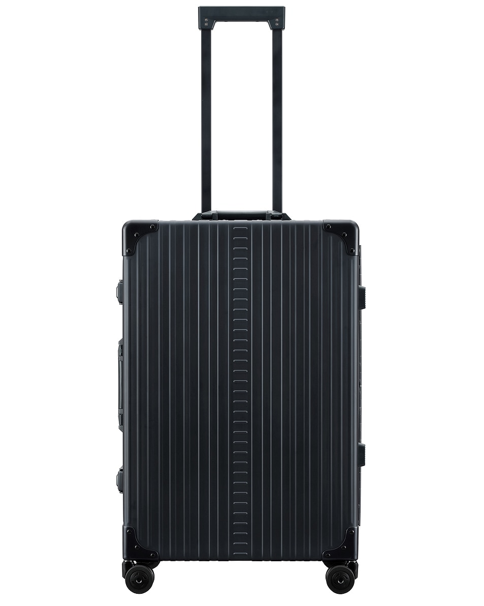 Image 1 of Aleon Traveler Checked 26" Suitcase in Onyx