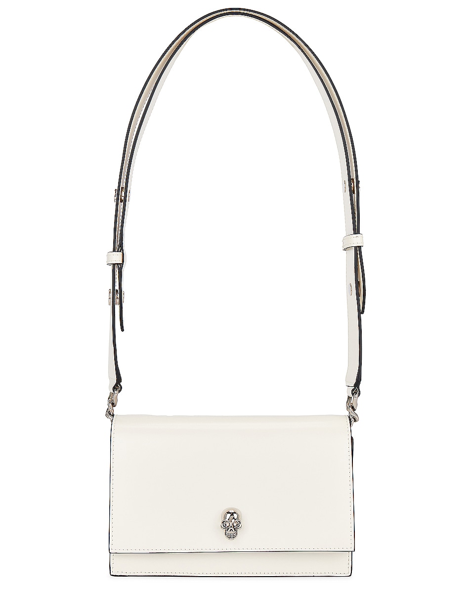 Image 1 of Alexander McQueen Small Skull Bag in Soft Ivory
