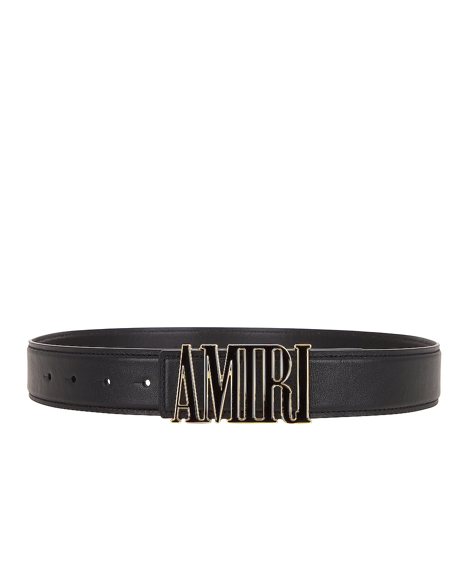 Image 1 of Amiri 4cm Belt in Black