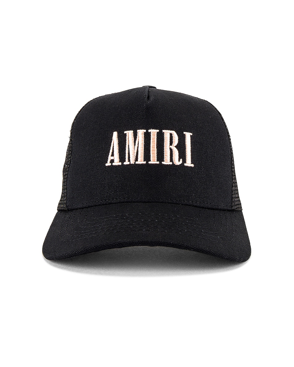 Image 1 of Amiri AMIRI Core Trucker Hat in Black