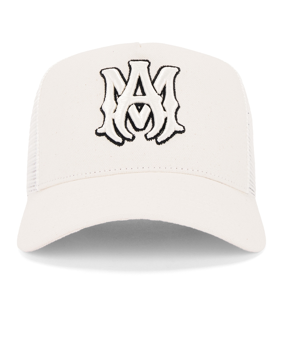 Image 1 of Amiri Ma Trucker Hat in Natural