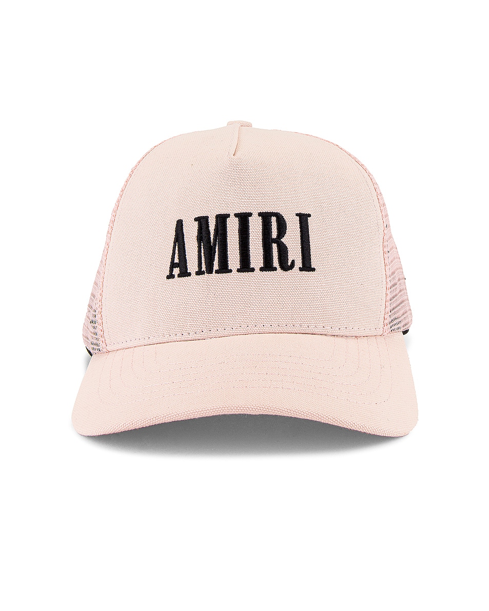 Image 1 of Amiri AMIRI Core Trucker Hat in Peach