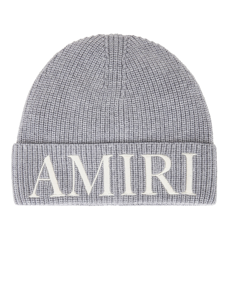 Image 1 of Amiri Beanie in Grey