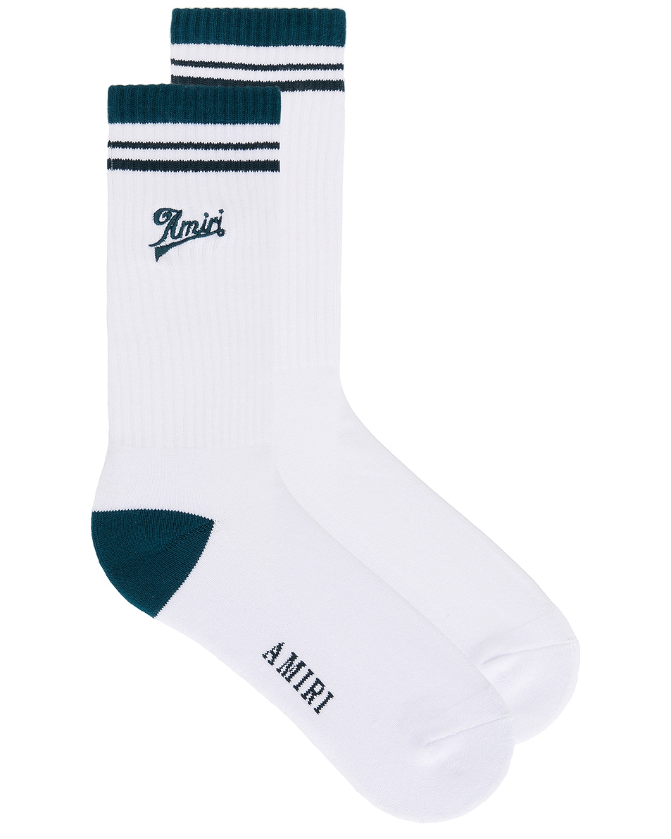 Image 1 of Amiri Sock in Evergreen