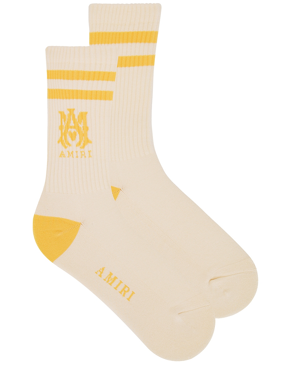 Image 1 of Amiri MA Sock in Champagne