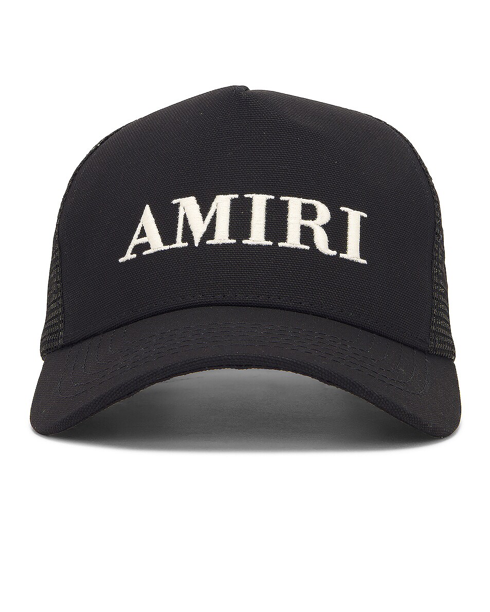 Image 1 of Amiri Logo Trucker in Black & White