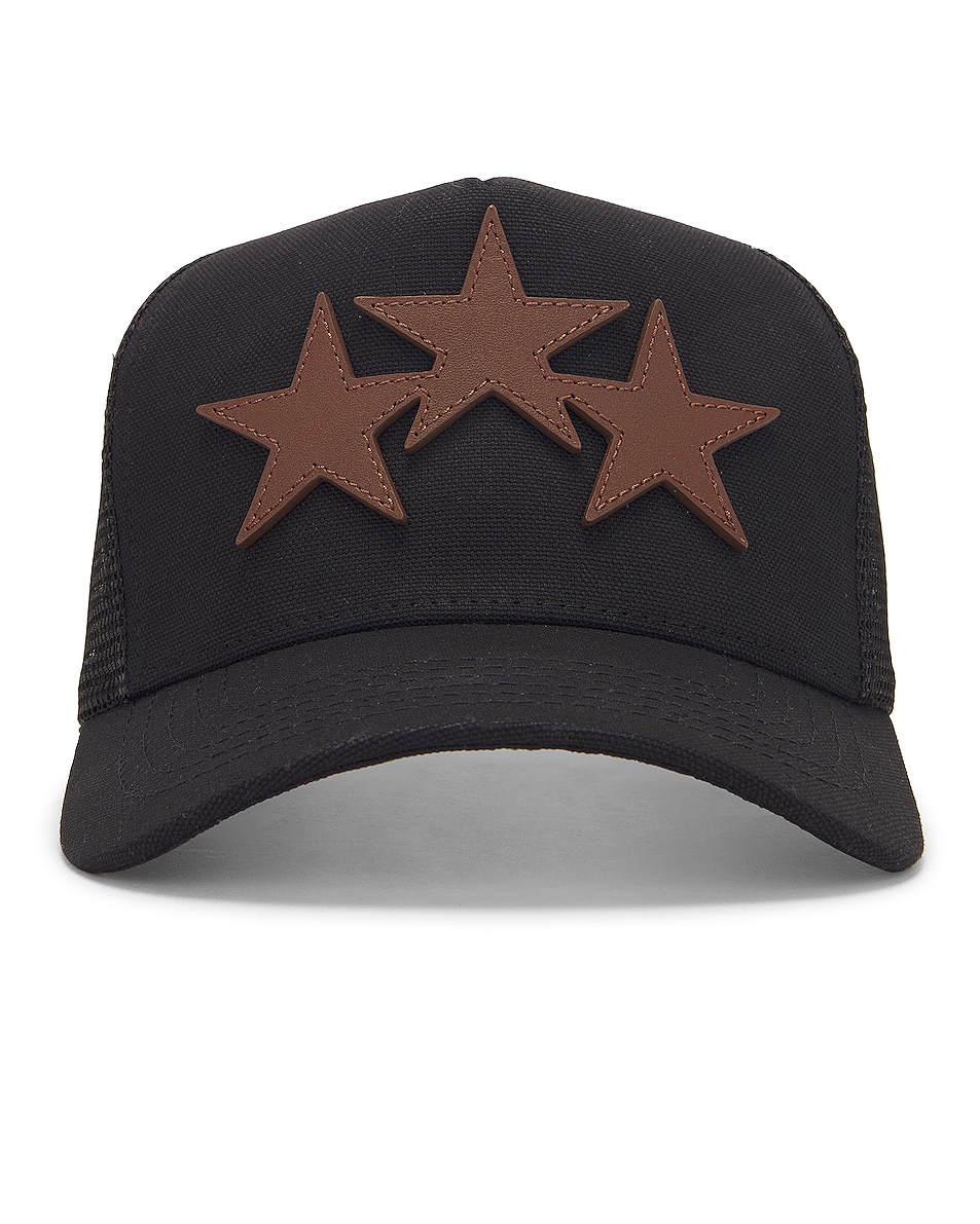 Image 1 of Amiri 3 Star Hat in Black