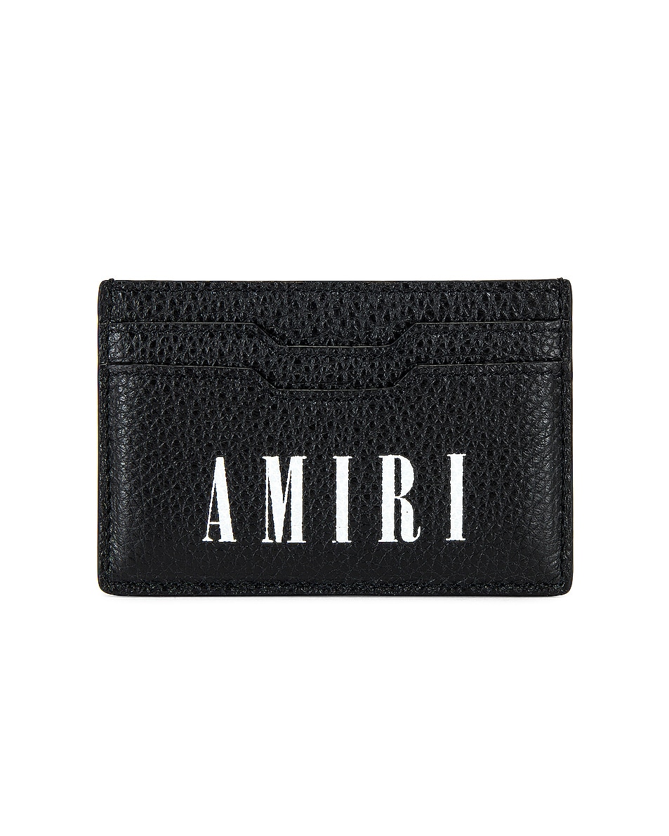 Image 1 of Amiri Logo Cardholder in Black