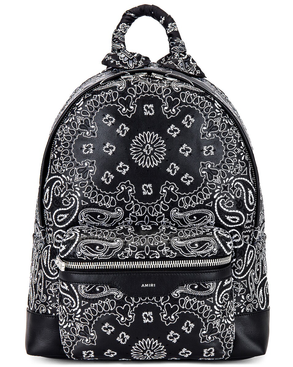 Image 1 of Amiri Bandana Classic Backpack in Black