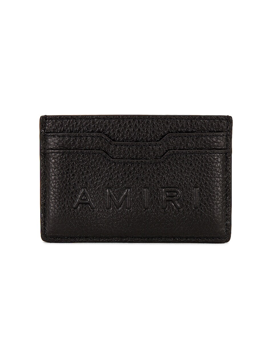 Image 1 of Amiri Logo Cardholder in Black