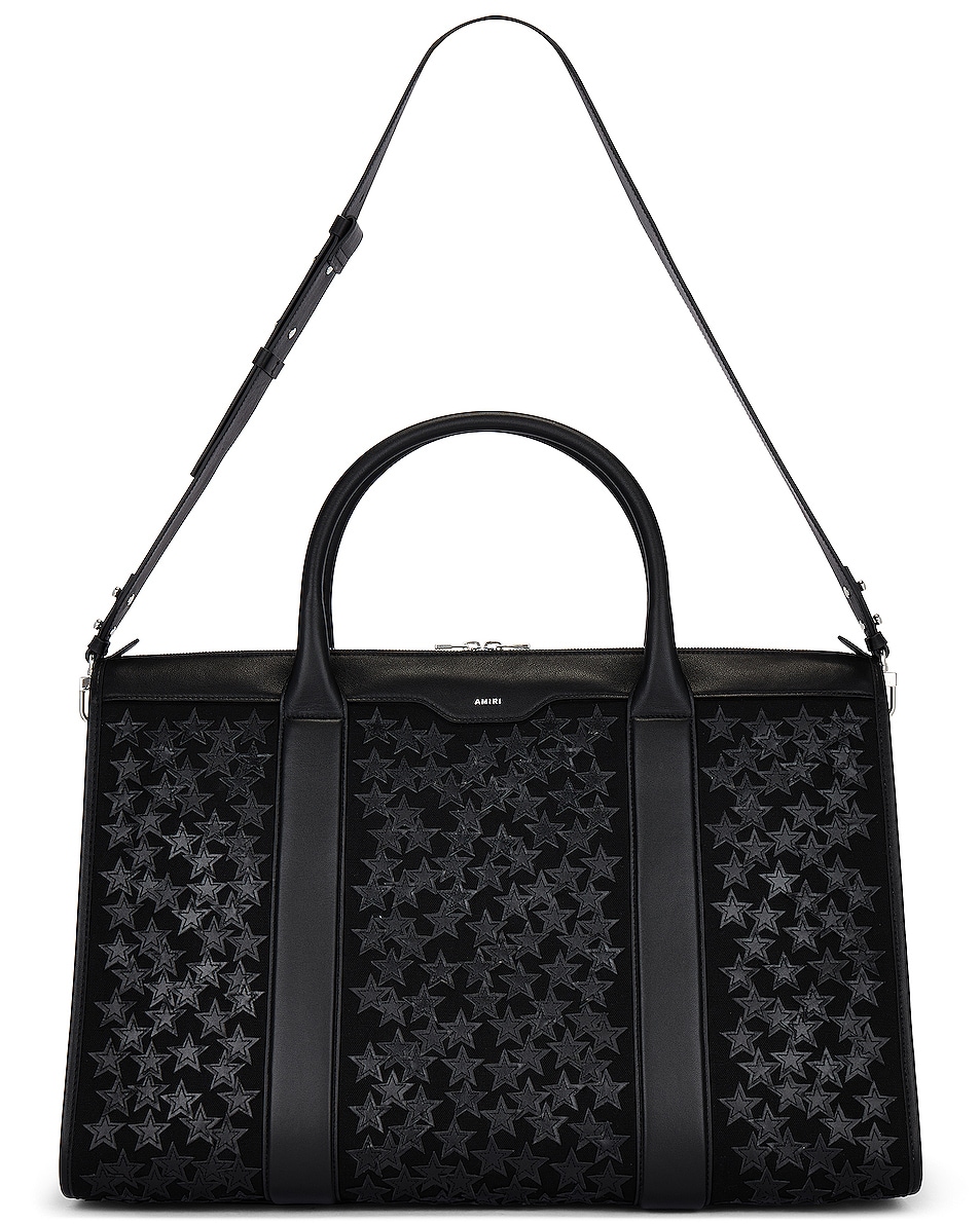 Image 1 of Amiri Stars Bag in Black