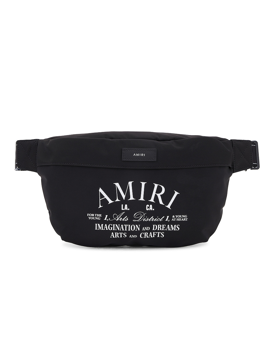 Image 1 of Amiri Arts District Bumbag in Black