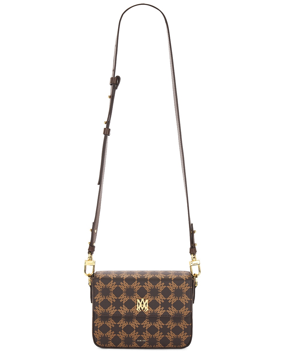 Image 1 of Amiri MA Quad Crossbody Bag in Brown