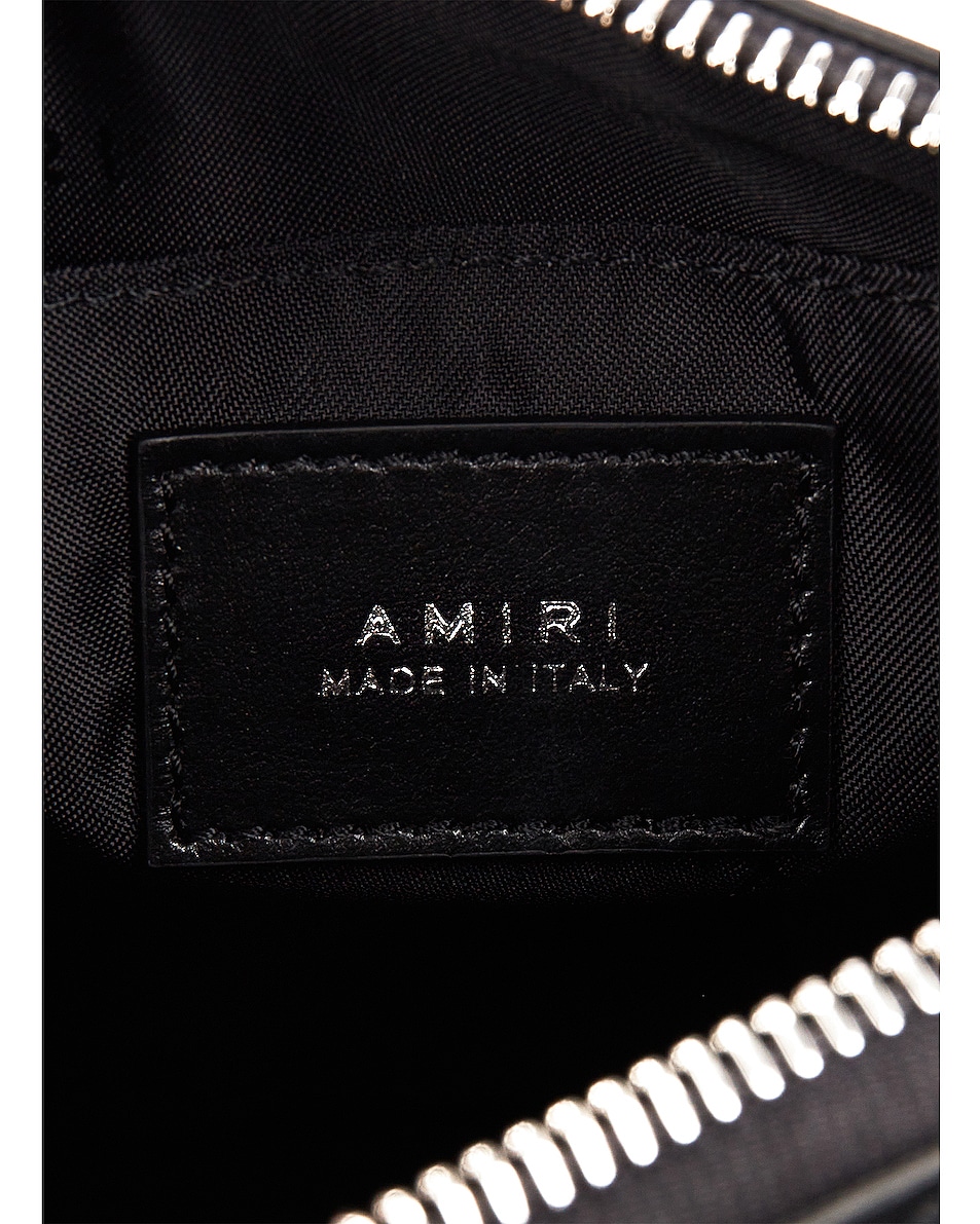 Amiri Micro Triangle Bag in Black | FWRD
