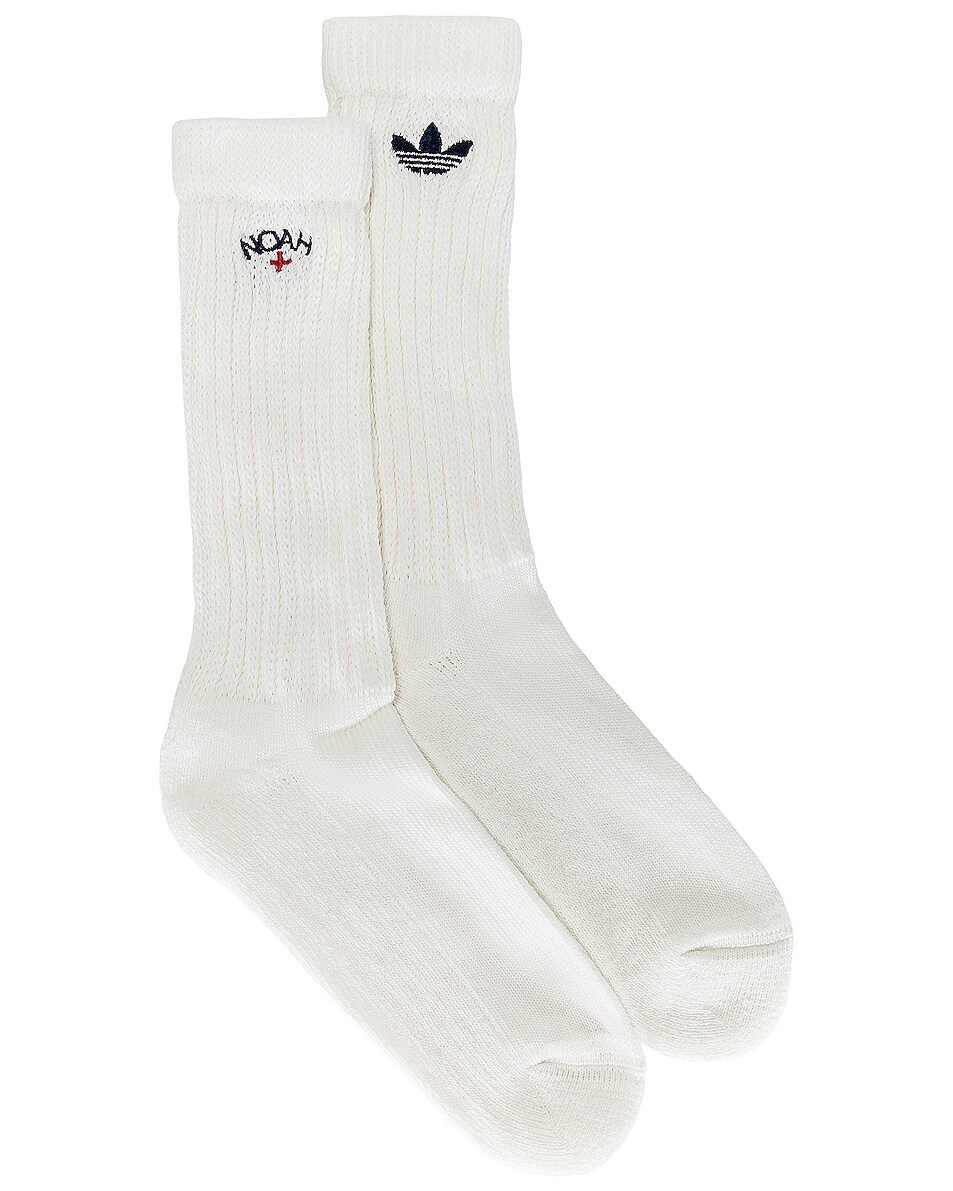 Image 1 of adidas x Noah adidas Originals x Socks in Off White