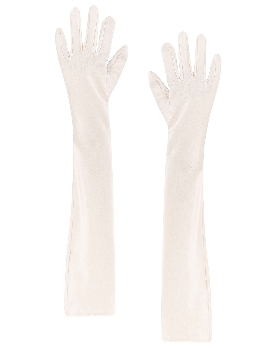 Image 1 of Anna October Manon Gloves in Ivory