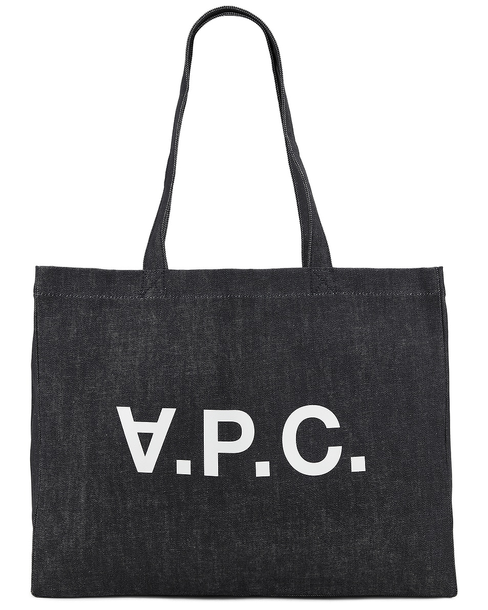 Image 1 of A.P.C. Daniela Shopping Tote in Indigo