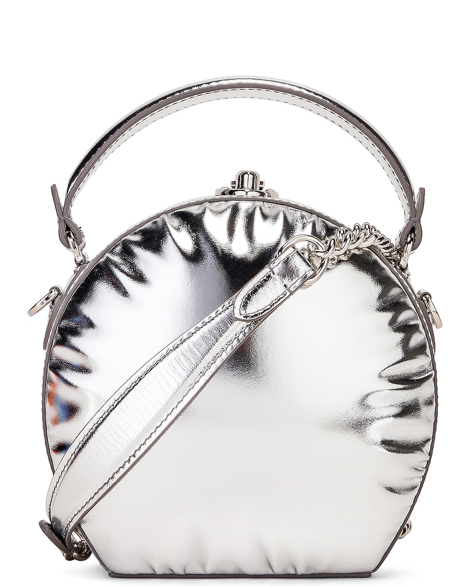 Image 1 of AREA Regina Mini Bag in Silver