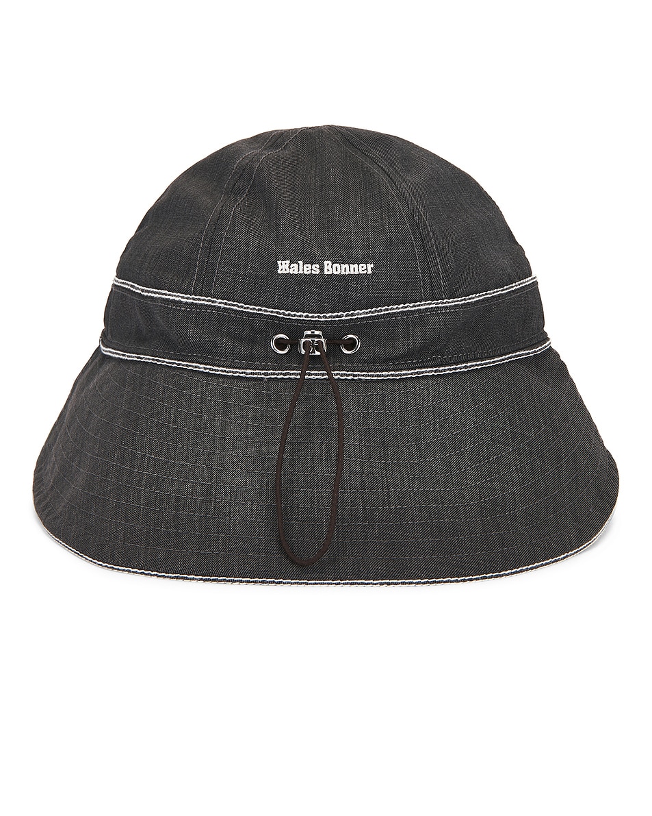 adidas by Wales Bonner Bucket Hat in Dark Grey Heather | FWRD