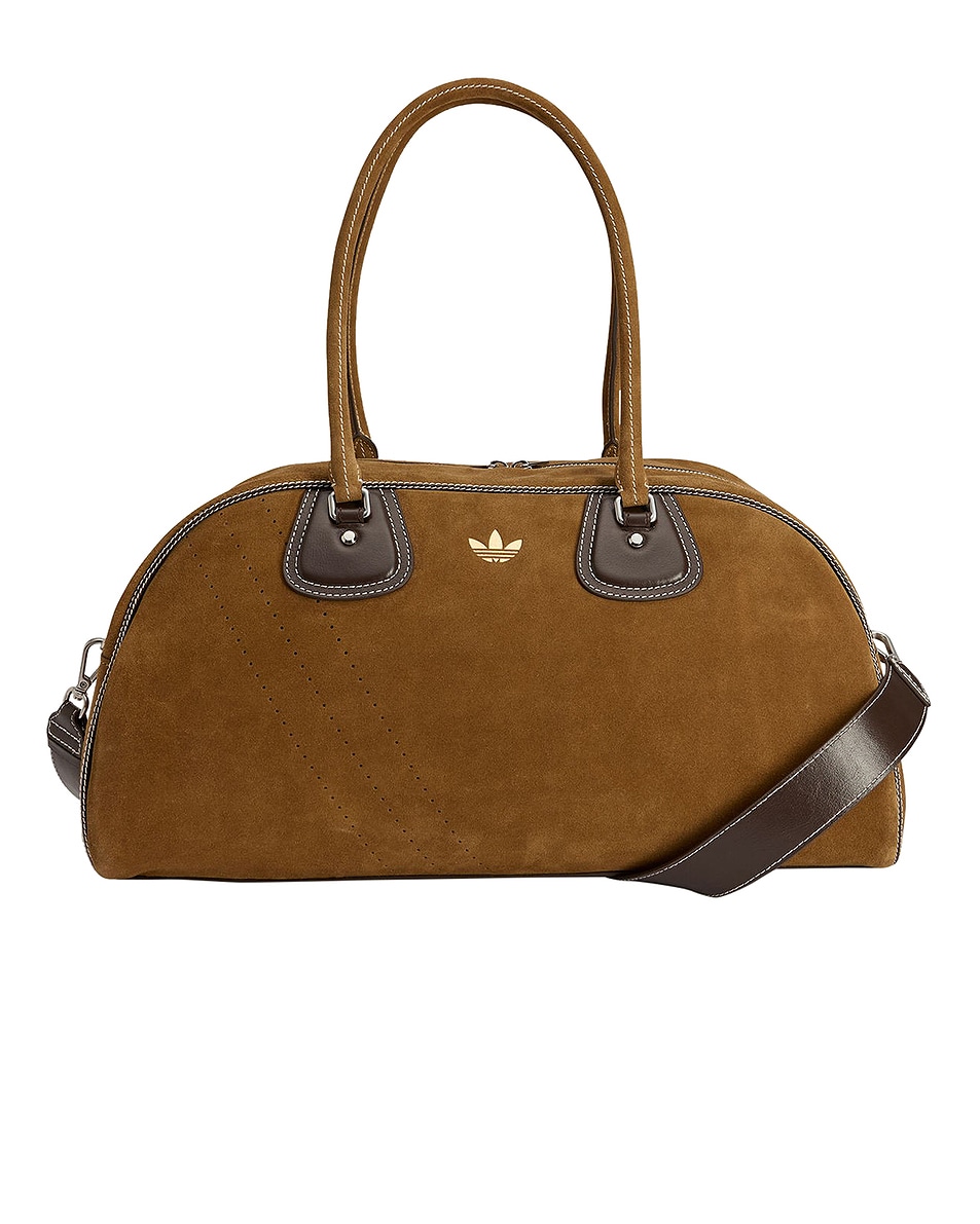 Image 1 of adidas by Wales Bonner Bowling Bag L in Brown