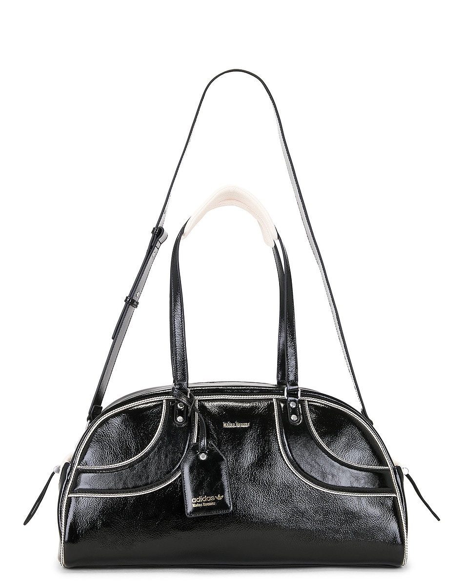 Image 1 of adidas by Wales Bonner Bowling Bag L in Black