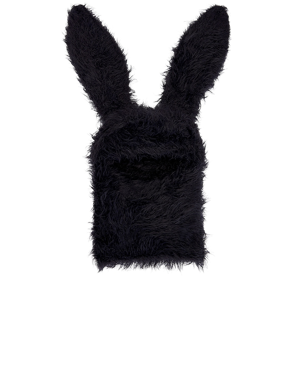 Image 1 of Ambush Bunny Balaclava in Black