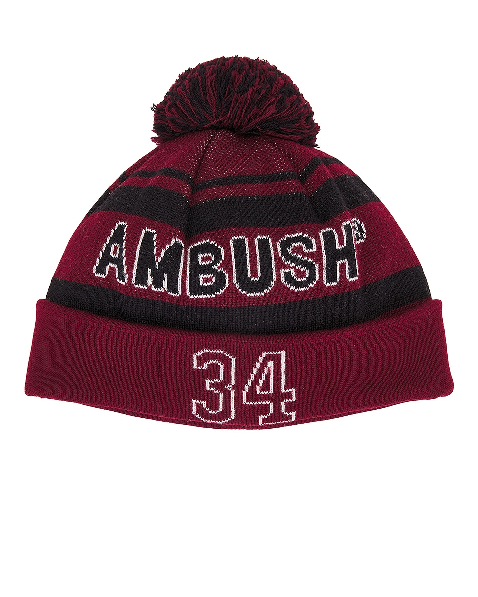 Image 1 of Ambush Stadium Beanie in Russet Brown