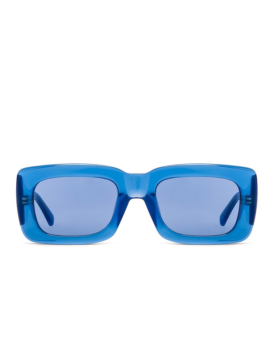 Image 1 of THE ATTICO Marfa Sunglasses in Blue