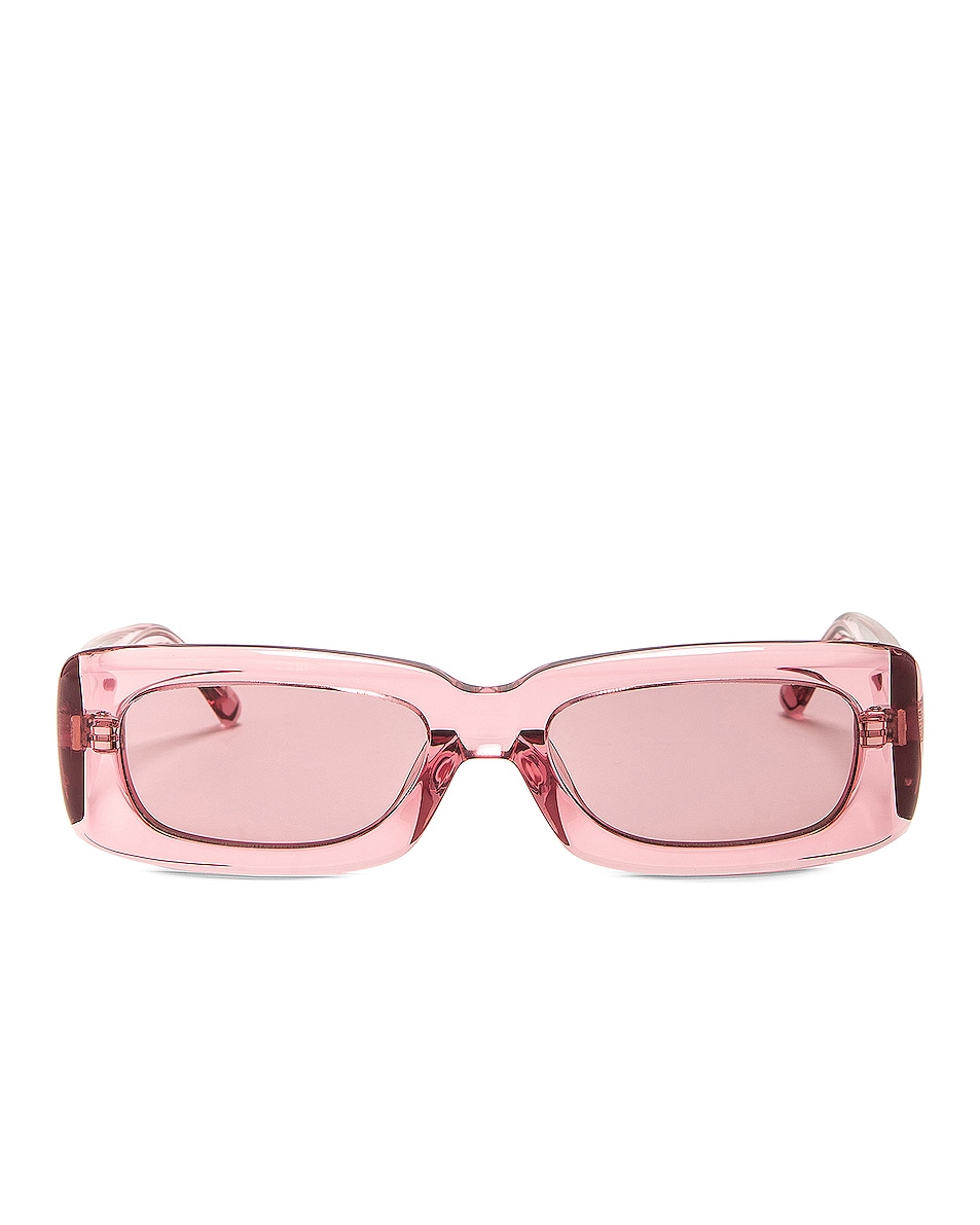 Image 1 of THE ATTICO Mini Marfa Sunglasses in Pink