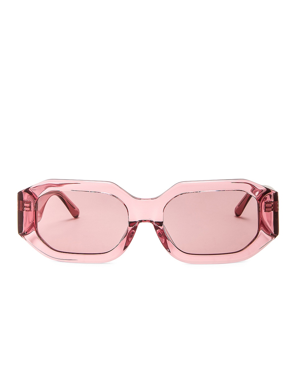 Image 1 of THE ATTICO Blake Sunglasses In Pink in Pink