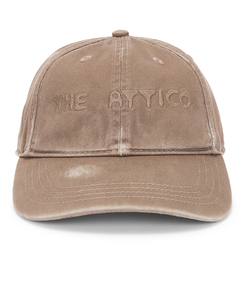 Image 1 of THE ATTICO Cap in Brown