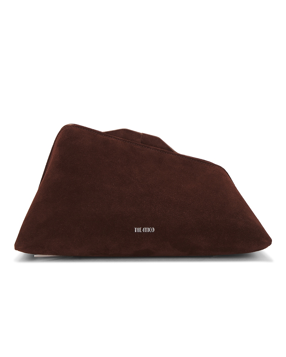 Image 1 of THE ATTICO 8.30 Pm Clutch in Light Chocolate