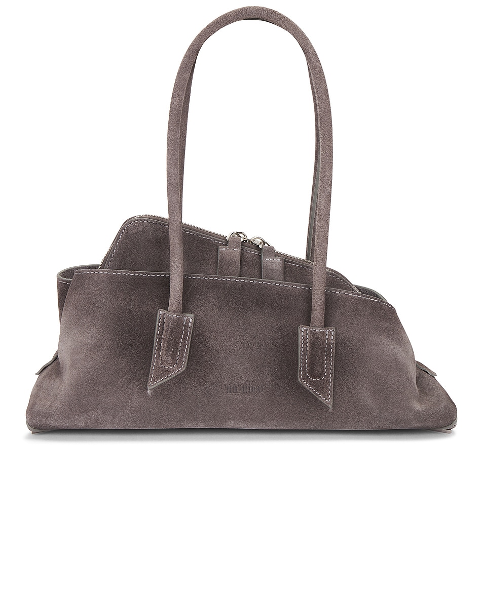 Image 1 of THE ATTICO La Passeggiata Small Top Handle Bag in Grey