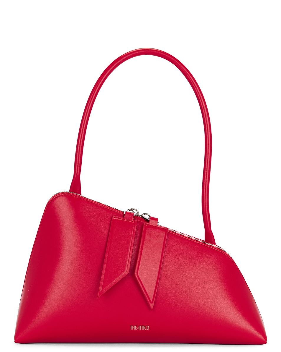 Image 1 of THE ATTICO Sunrise Shoulder Bag in Red