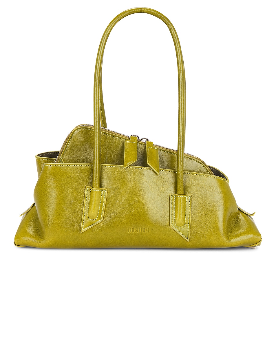 Image 1 of THE ATTICO La Passeggiata Small Top Handle Bag in Olive