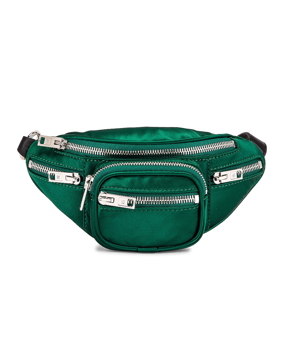 Image 1 of Alexander Wang Attica Soft Mini Fanny Crossbody Bag in Emerald