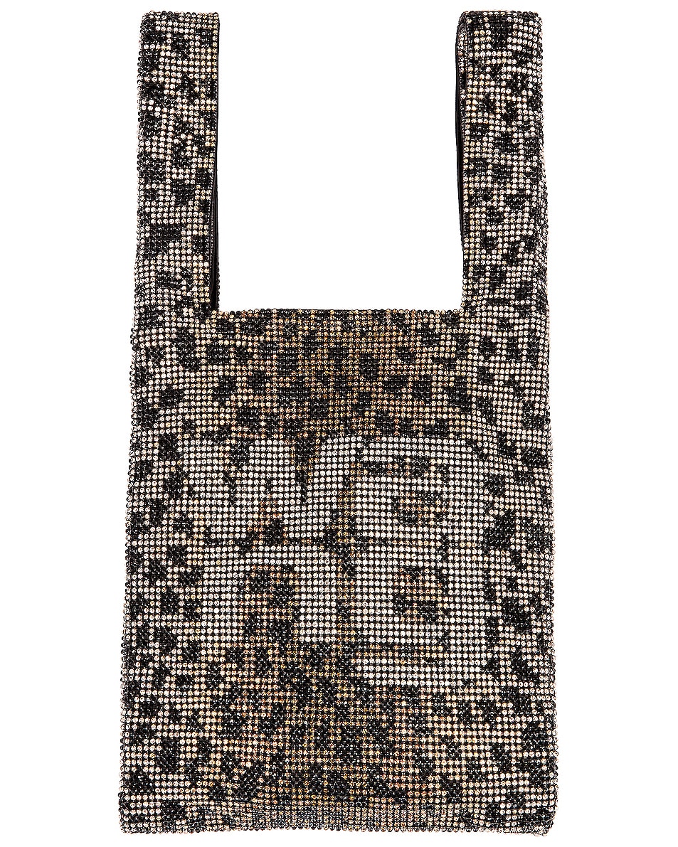 Image 1 of Alexander Wang Mini Shopper Bag in Leopard