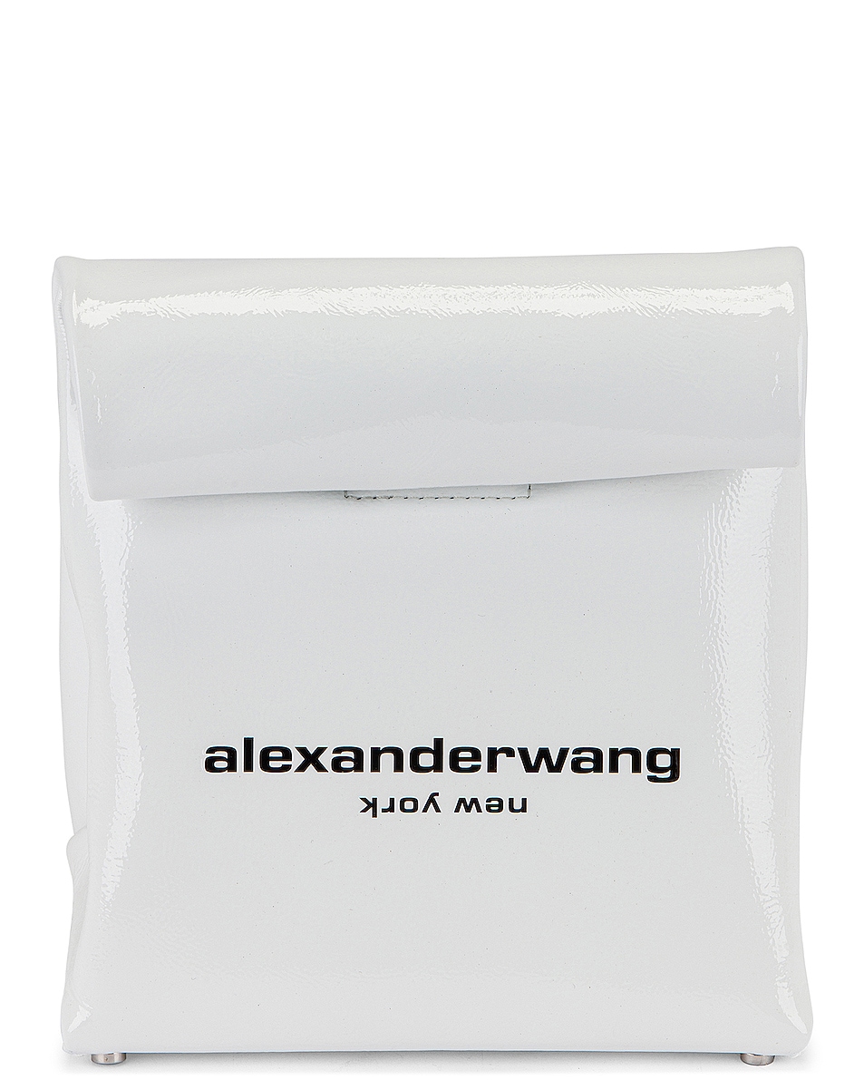 Image 1 of Alexander Wang Lunch Bag Clutch in White